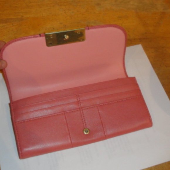 Coach Kristin Pink Leather Wallet - Picture 7 of 7